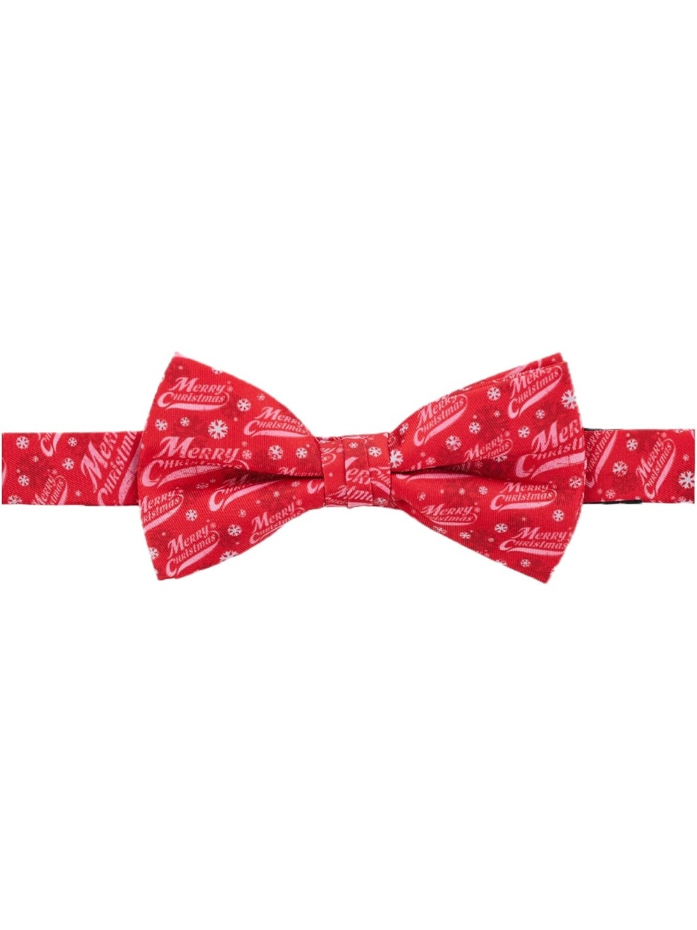 Red 'Merry Christmas' Kids Bow Tie